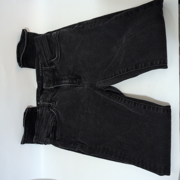 ALL SAINTS Grace Distressed Skinny Jeans - Picture 7 of 8